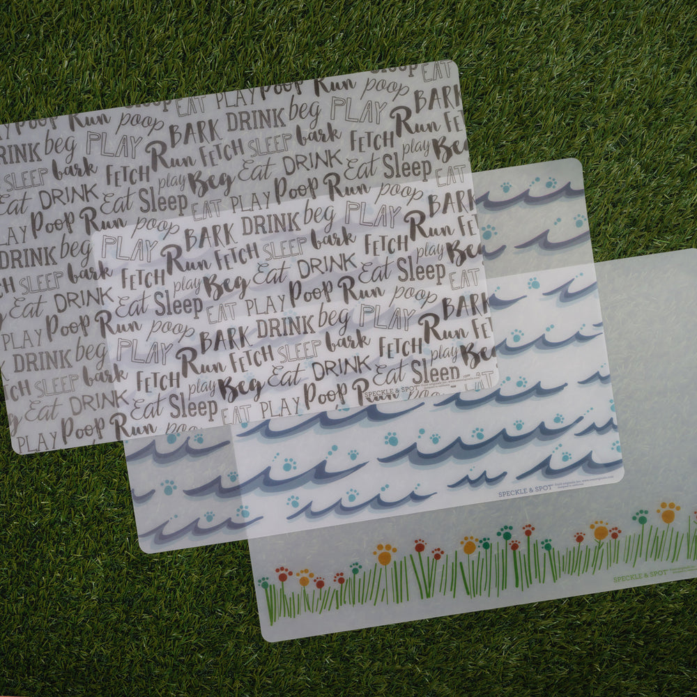 Pet Placemat | Frosted Green Grass