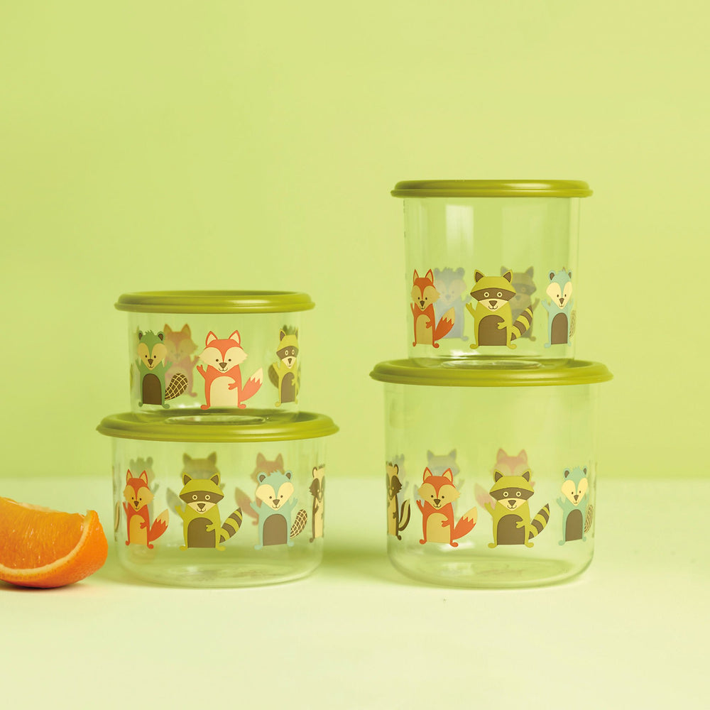 Good Lunch Snack Containers | What did the Fox Eat? | Large