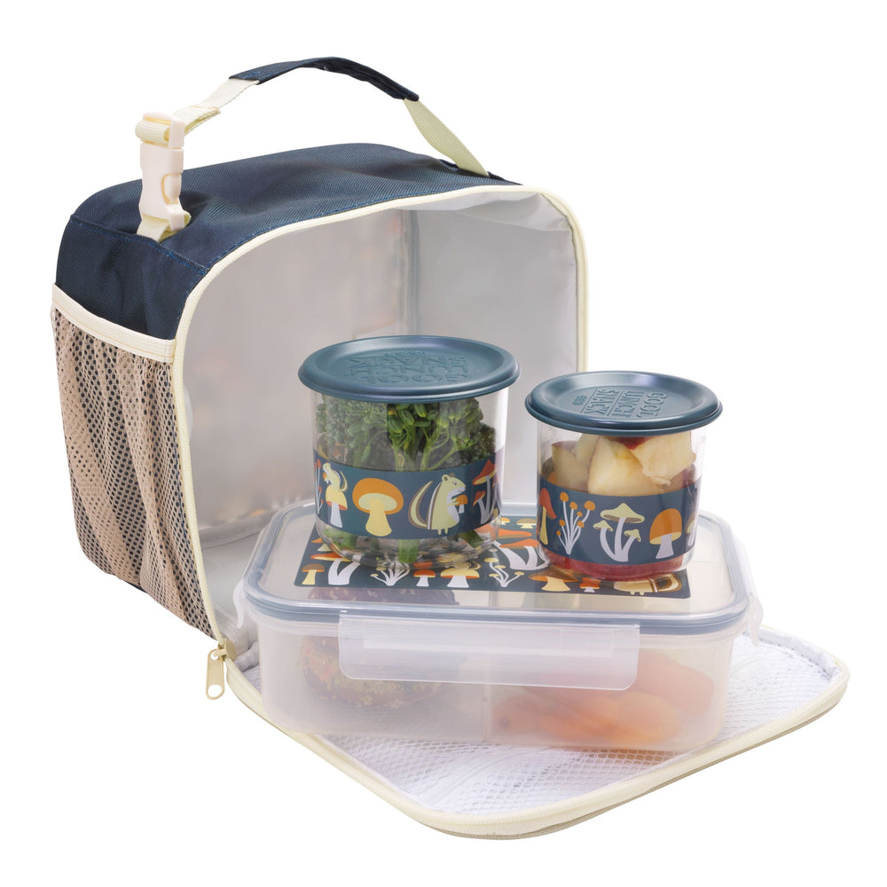 Super Zippee!® Lunch Tote | Mostly Mushrooms