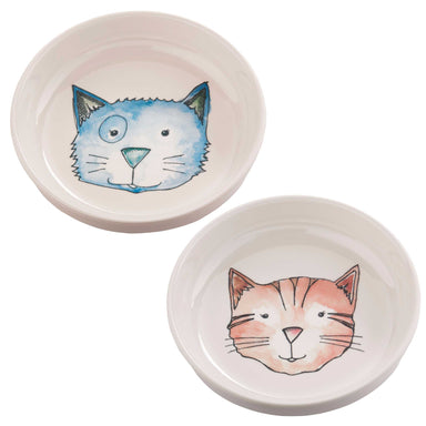 Pet Bowl | Gift Set Watercolor Cat