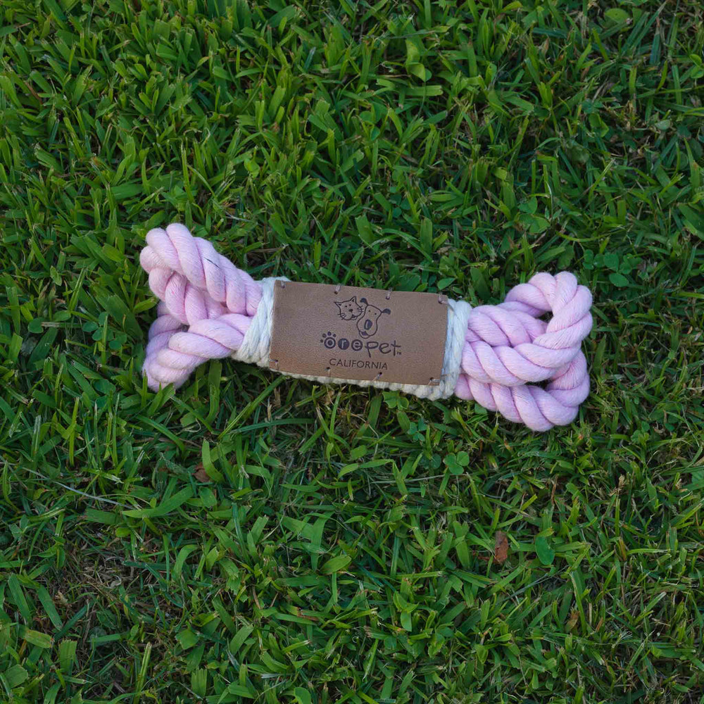 Mini Loop Dog Toy | Pink Mist