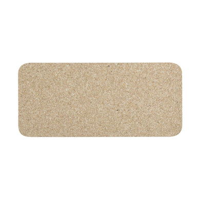 Pet Placemat | Recycled Rubber Skinny Rectangle Natural