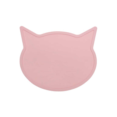 Silicone Placemat | Cat Head Pink