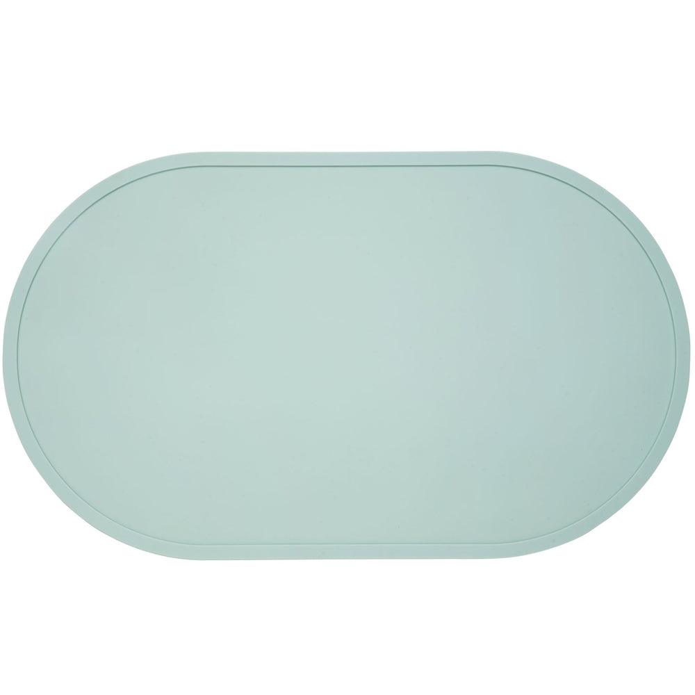 Oval Silicone Placemat | Large | Blue