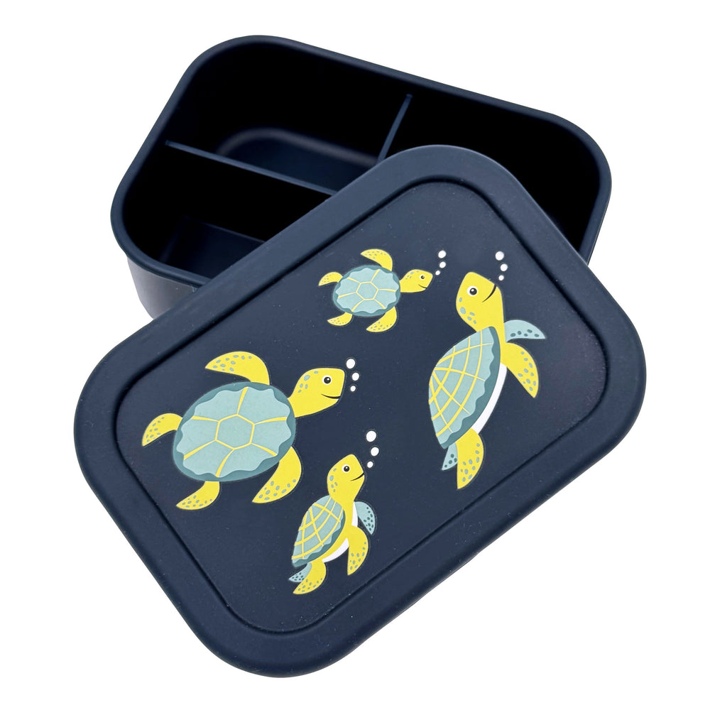 Fresh & Messy Silicone Bento Box | Sea Turtle