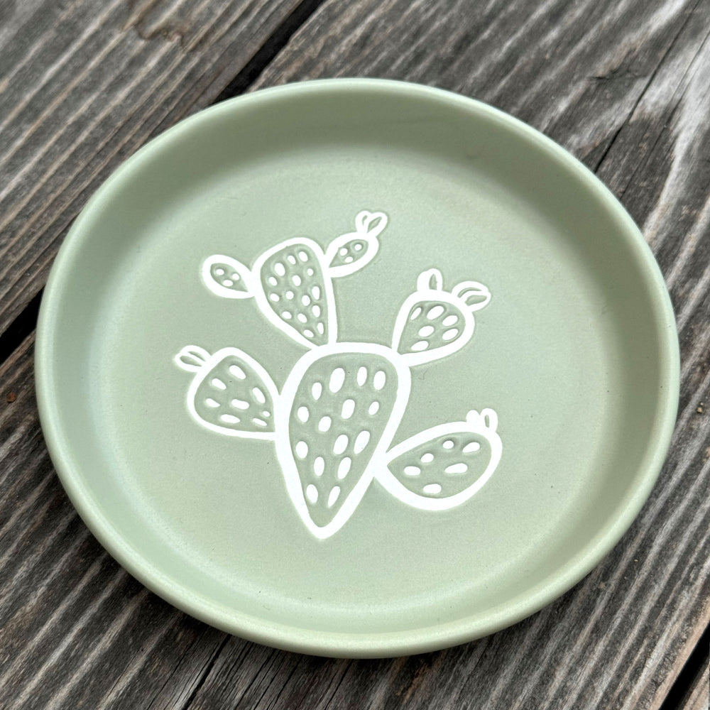 Cuppa Color Coaster | Prickly Pear Cactus