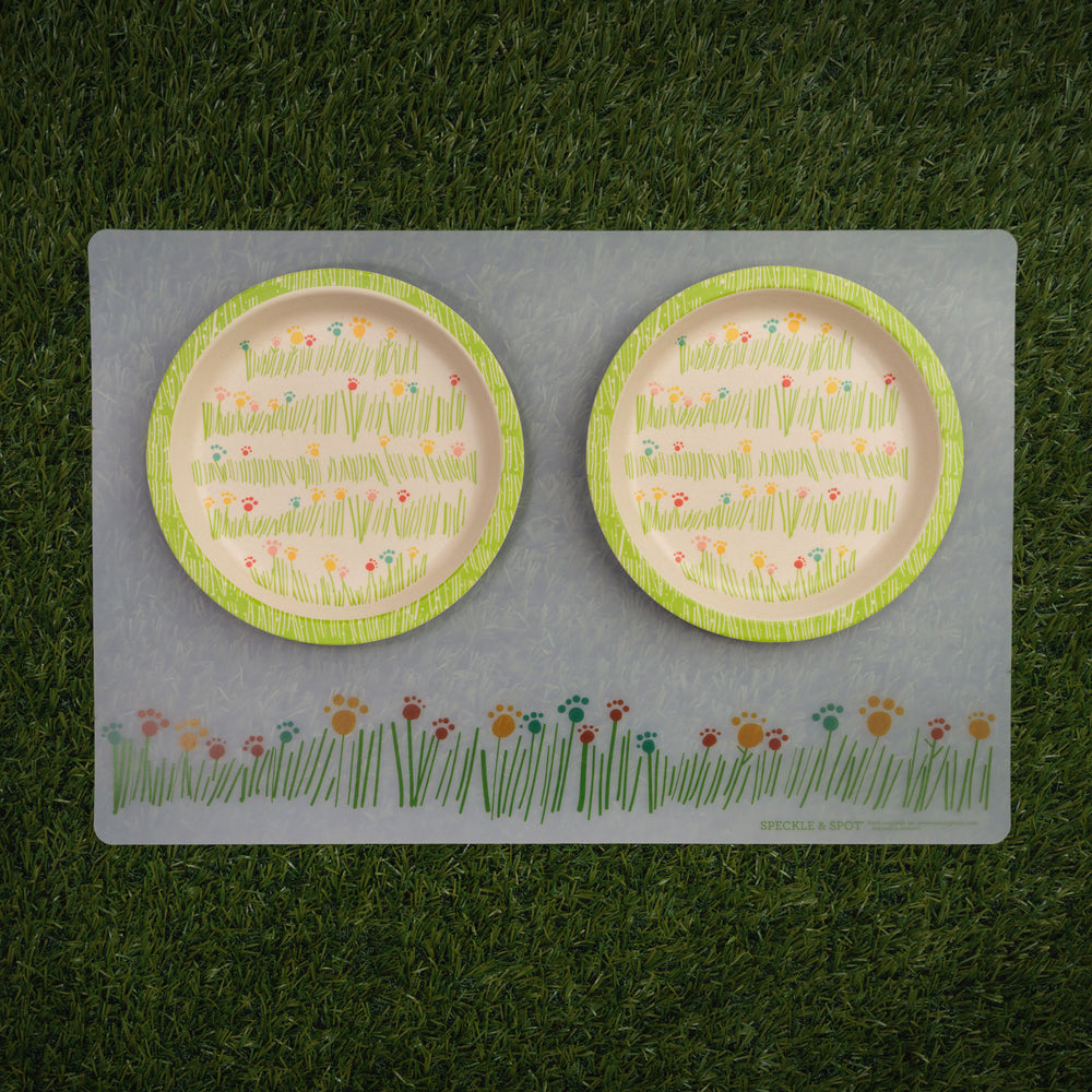 Pet Placemat | Frosted Green Grass