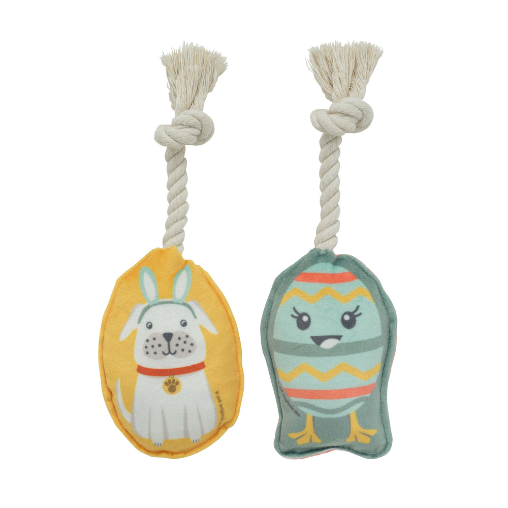 Mini Dog Toy Set | Easter Dog & Egg