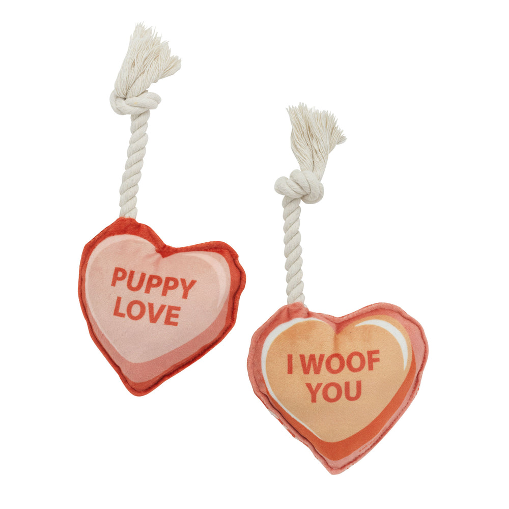 Mini Dog Toy Set | Hearts