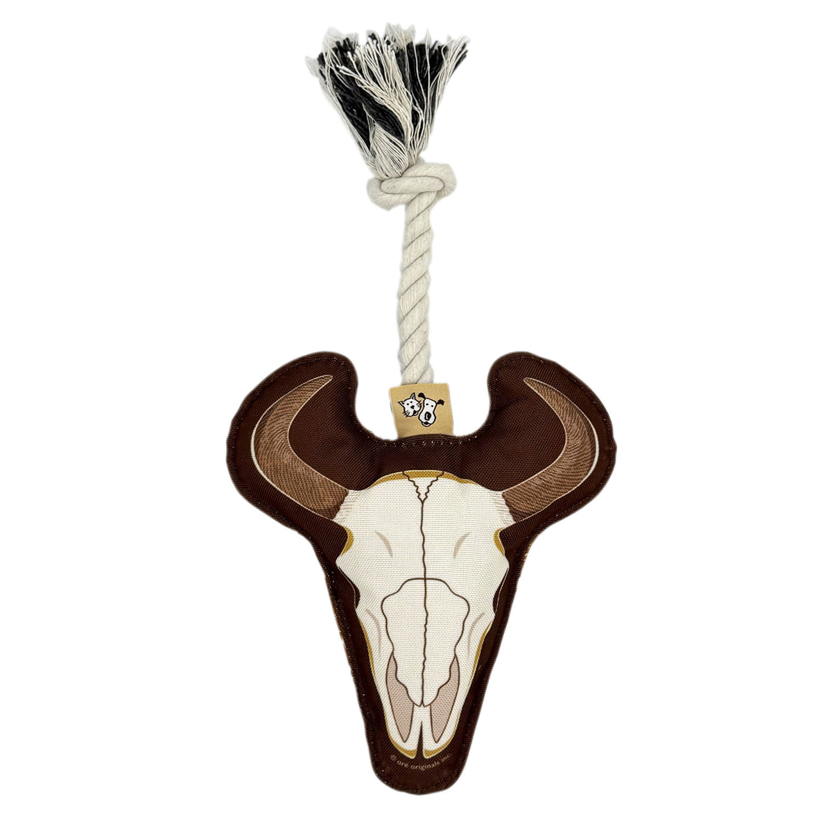 Rope Dog Toy | Bison Skull — Ore' Originals Inc.