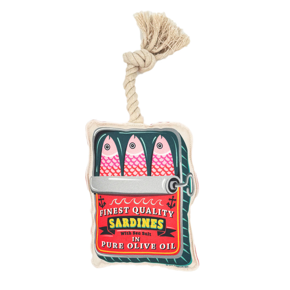 Rope Dog Toy | Sardines