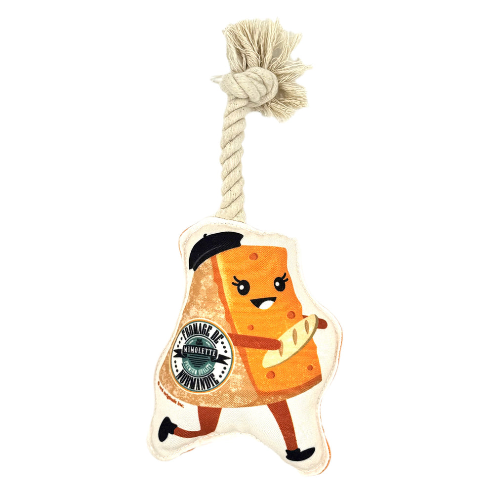 Rope Dog Toy | Cheese