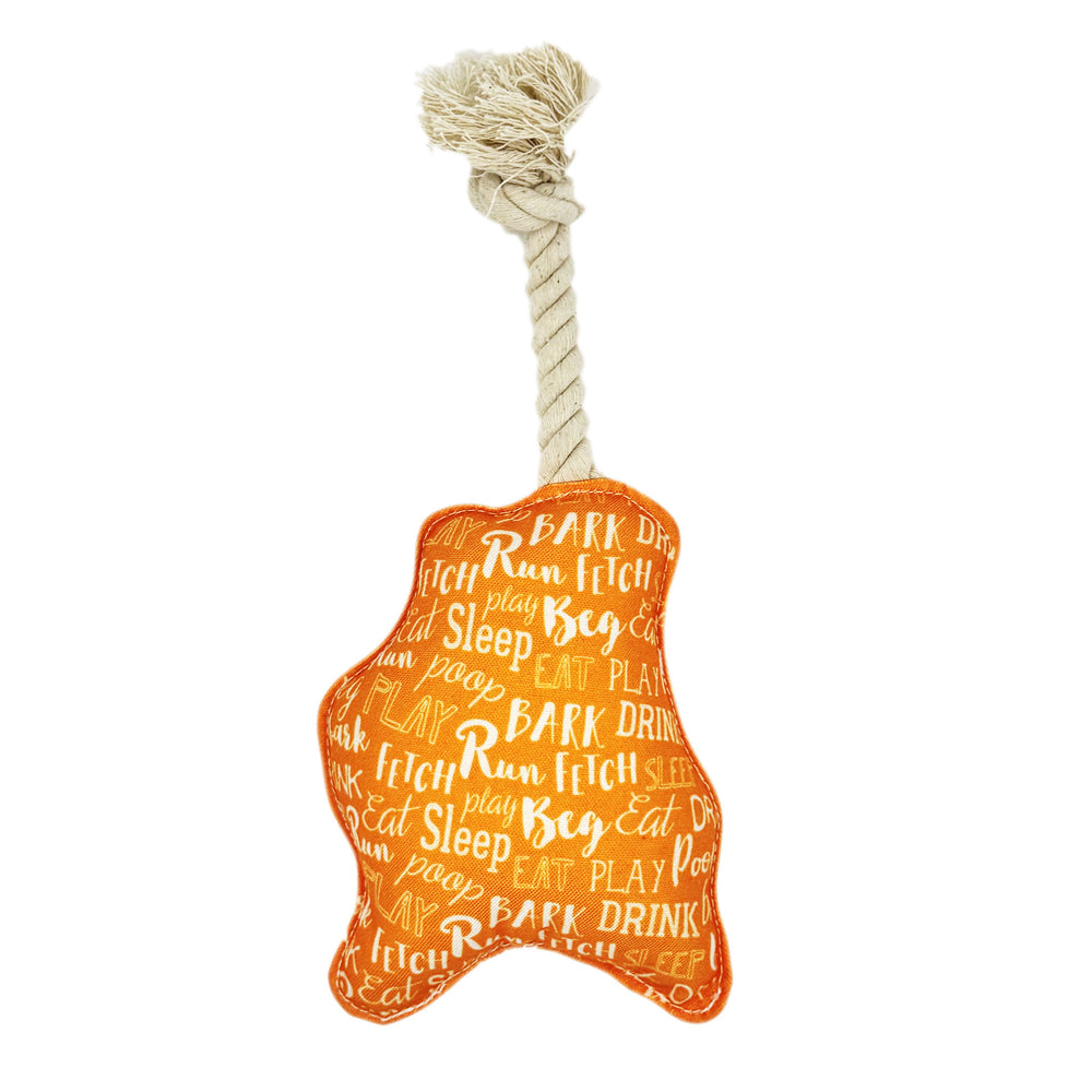 Rope Dog Toy | Cheese