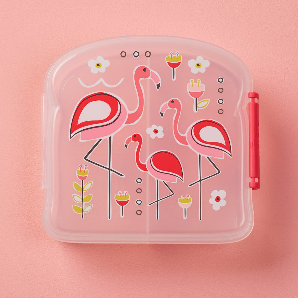 Good Lunch Sandwich Box | Flamingo