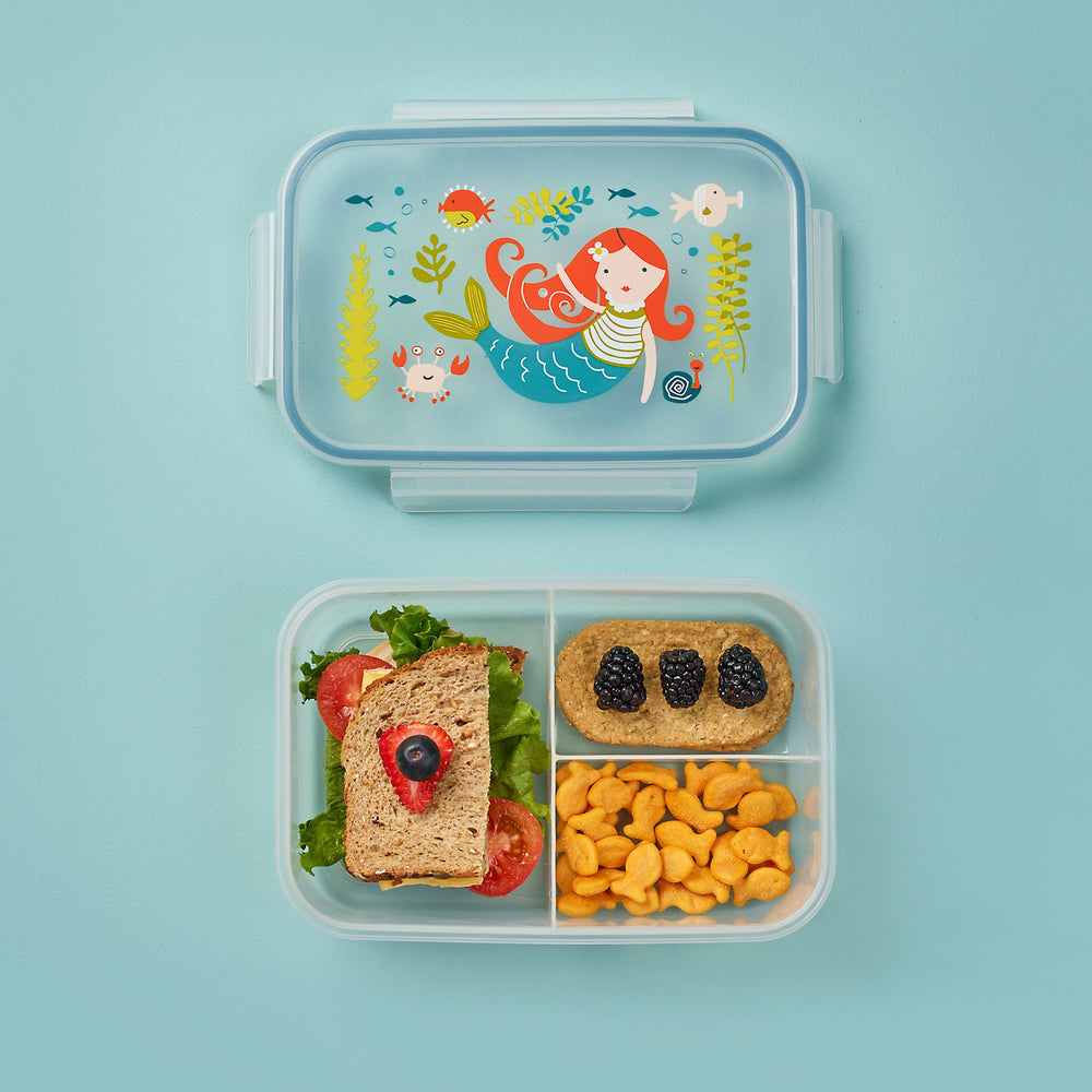 Bento Box,MISS Big Bento Box for Kids, Lunch Containers (White M), Size: Medium