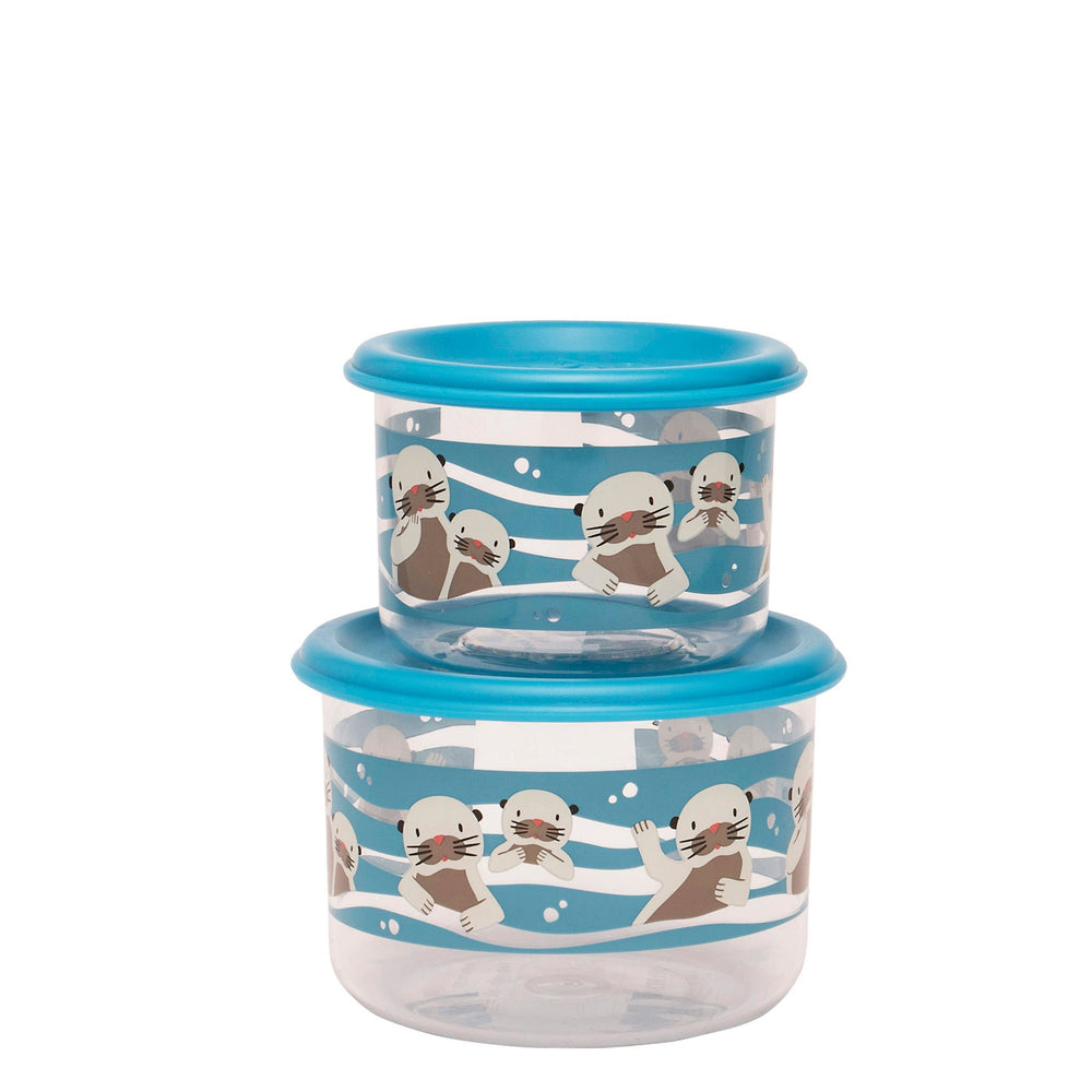 Good Lunch Snack Containers, Baby Otter