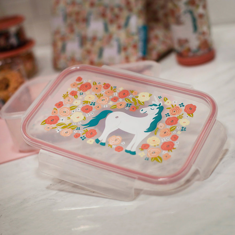 Unicorn Bento Boxes with Handle Spoon