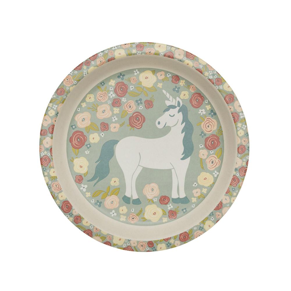 Bamboo Mini Plate | Unicorn