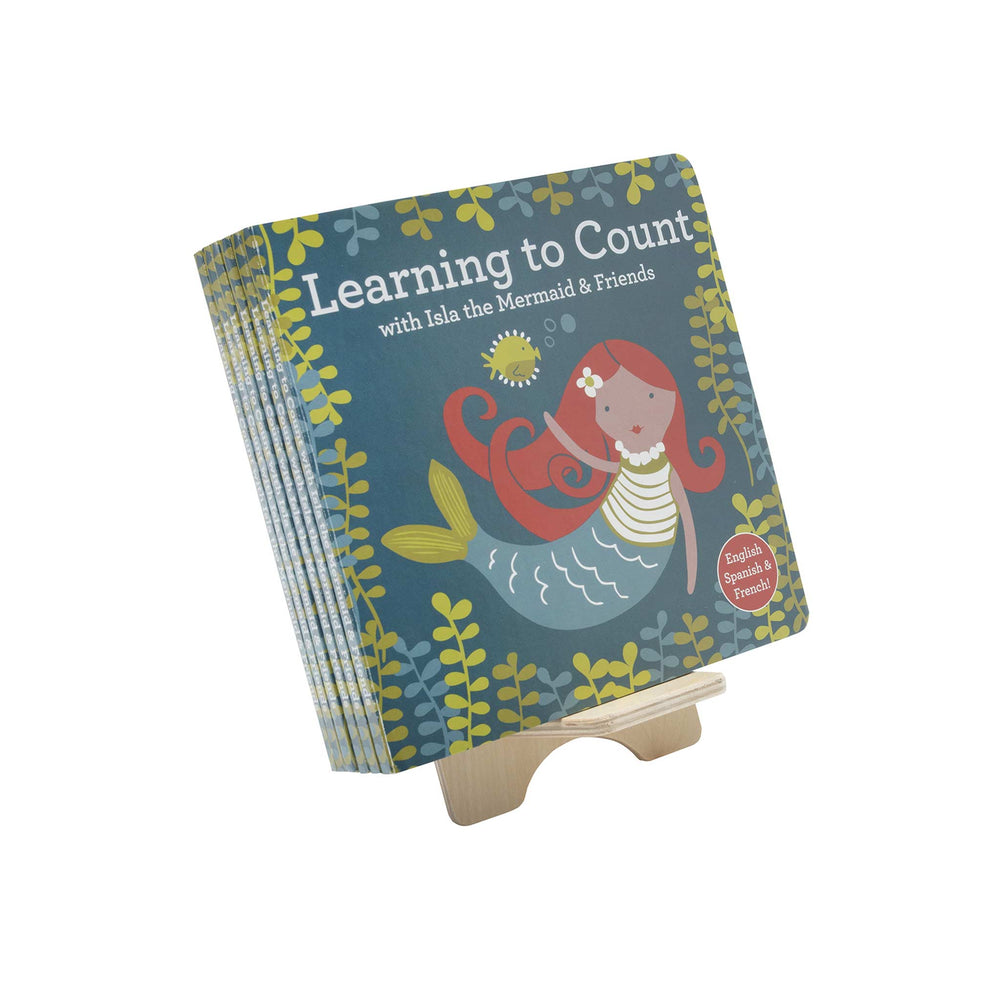 Sugarbooger Board Book | Learning to Count with Isla the Mermaid