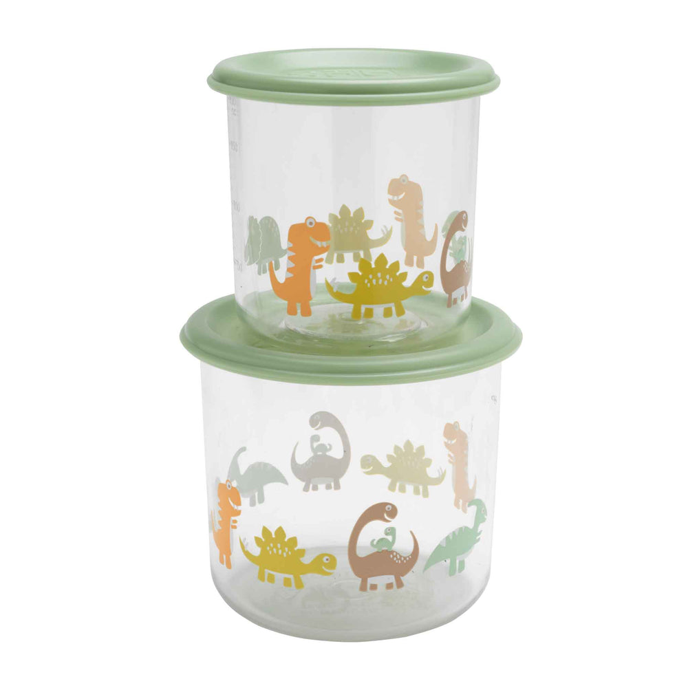 Good Lunch Snack Containers | Baby Dinosaur | Large