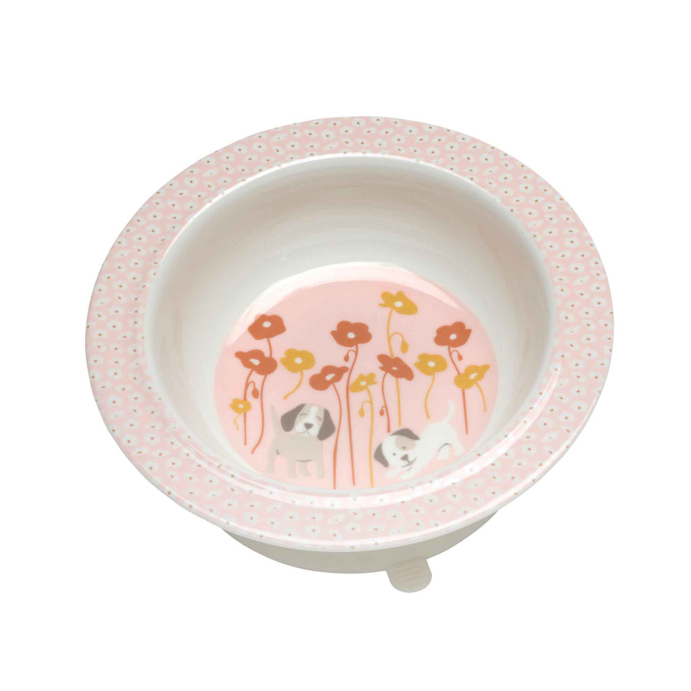 Suction Bowl | Puppies & Poppies