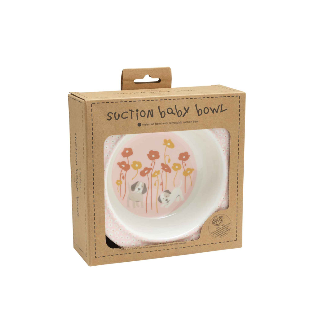 Suction Bowl | Puppies & Poppies