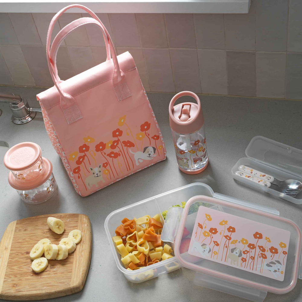 Good Lunch Grab & Go Tote | Puppies & Poppies