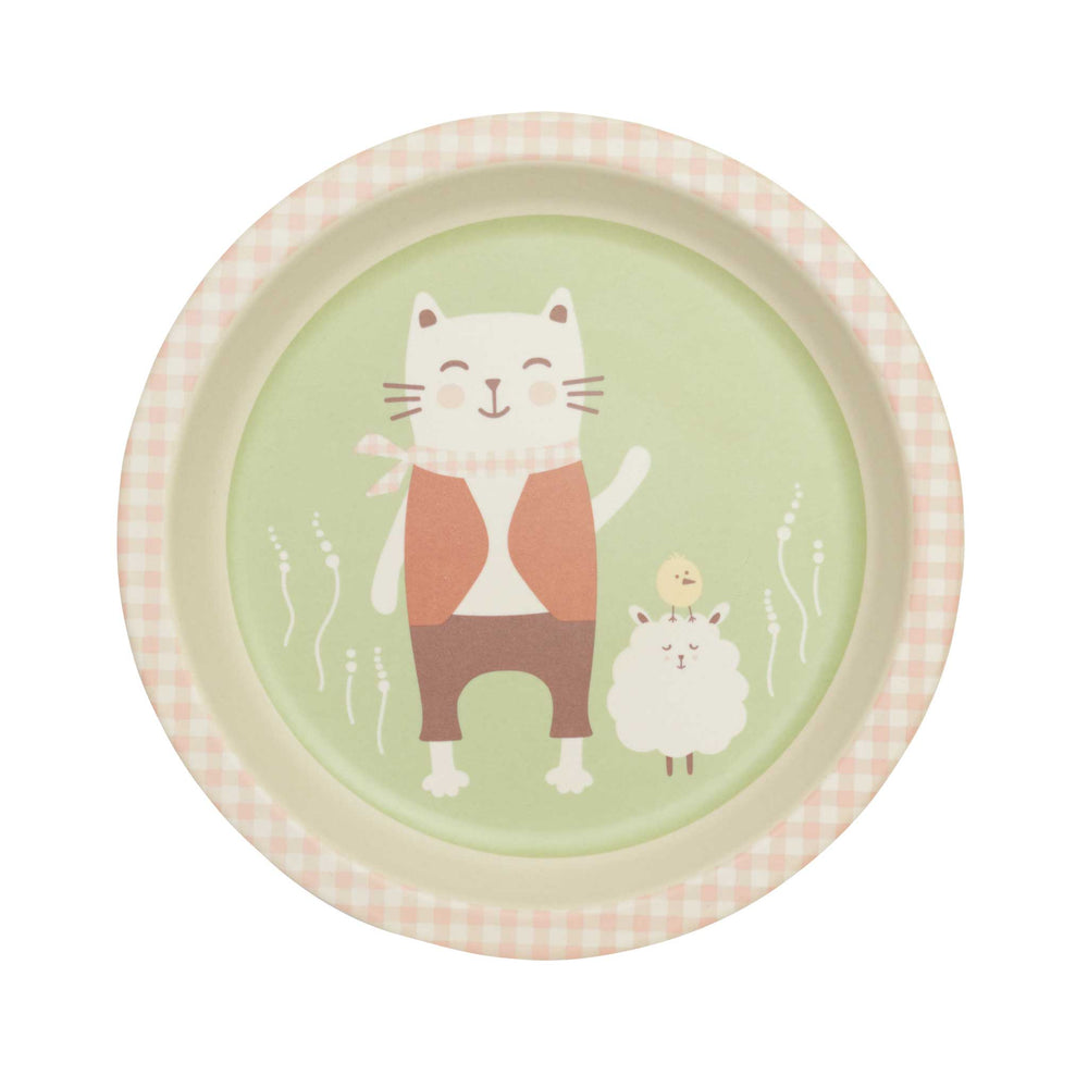 Bamboo Mini Plate | Prairie Kitty