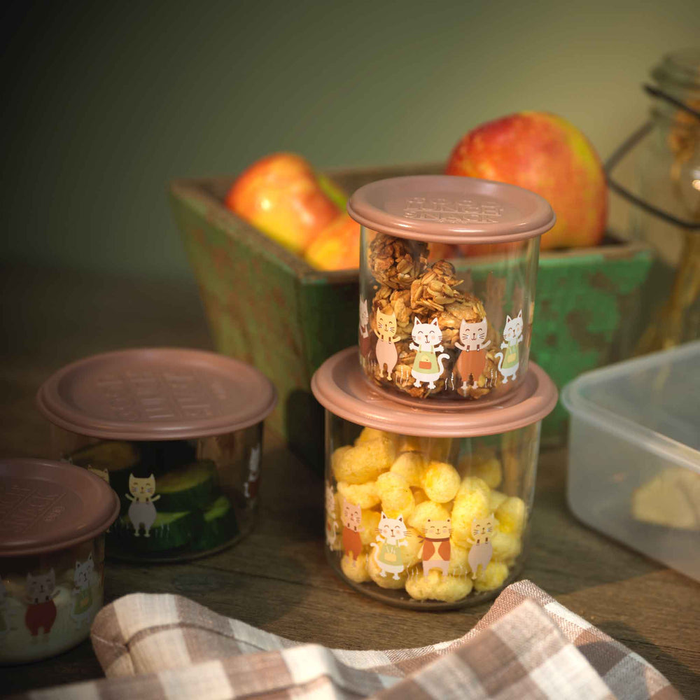 Good Lunch Snack Containers | Prairie Kitty | Small