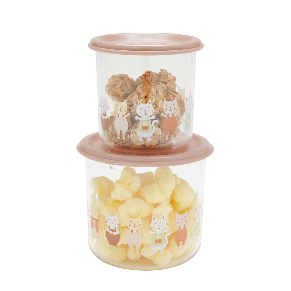 Good Lunch Snack Containers | Prairie Kitty | Large