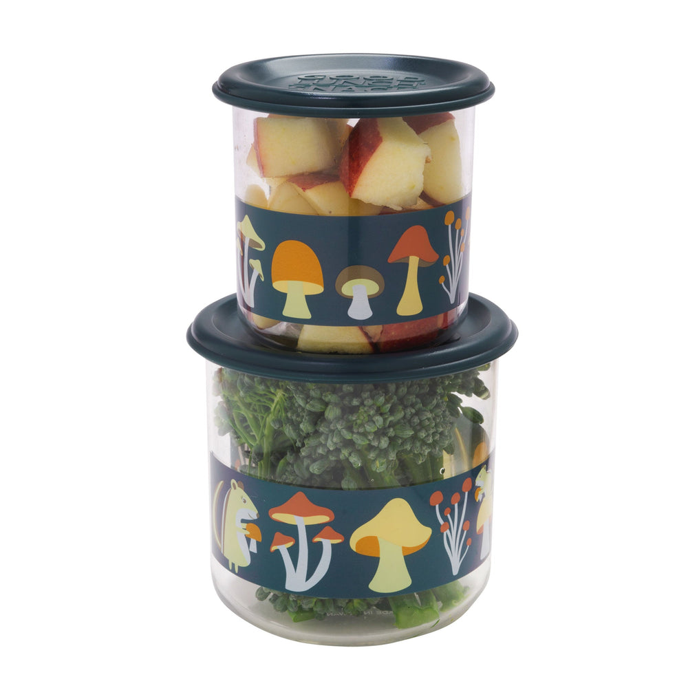 Good Lunch Snack Containers | Mostly Mushrooms | Large