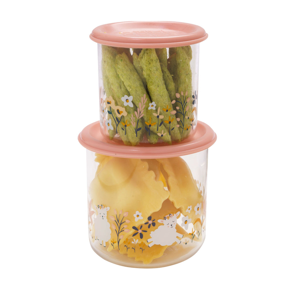 Good Lunch Snack Containers | Lily the Lamb | Large