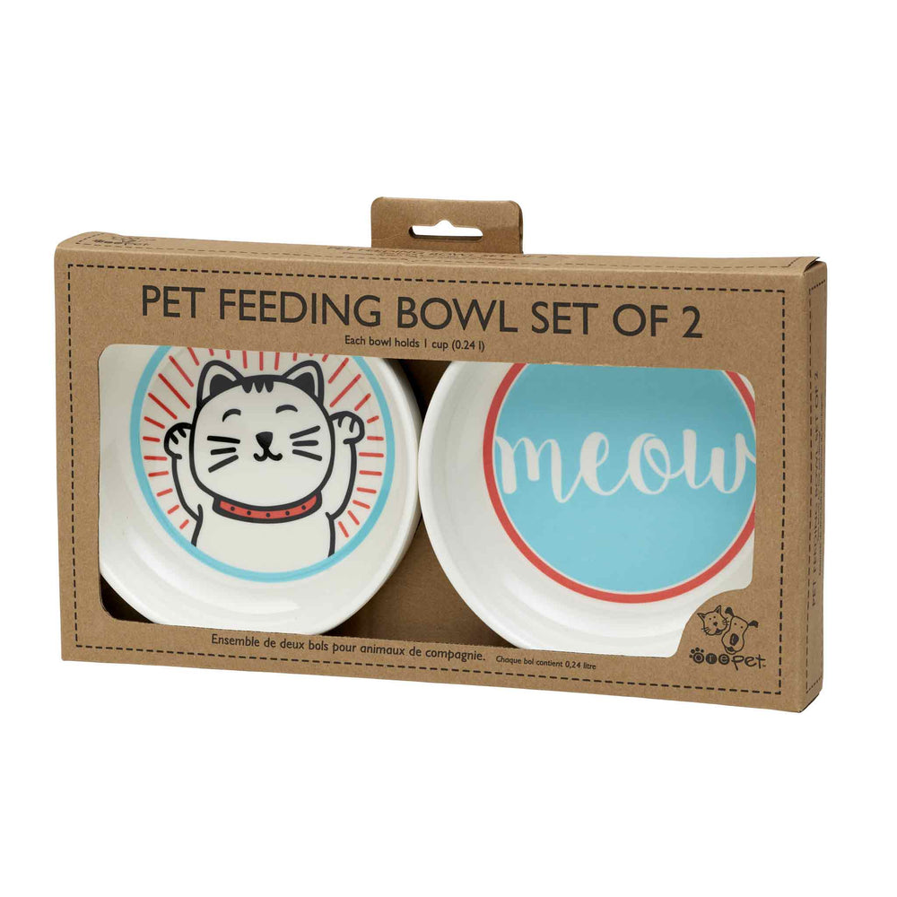 Pet Bowl | Gift Set Lucky Cat