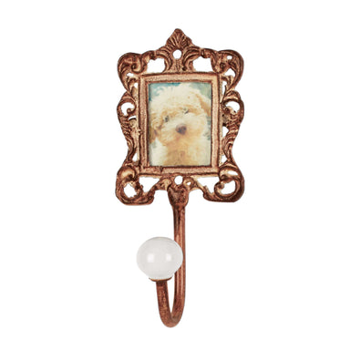Metal Photo Frame Wall Hook | Copper