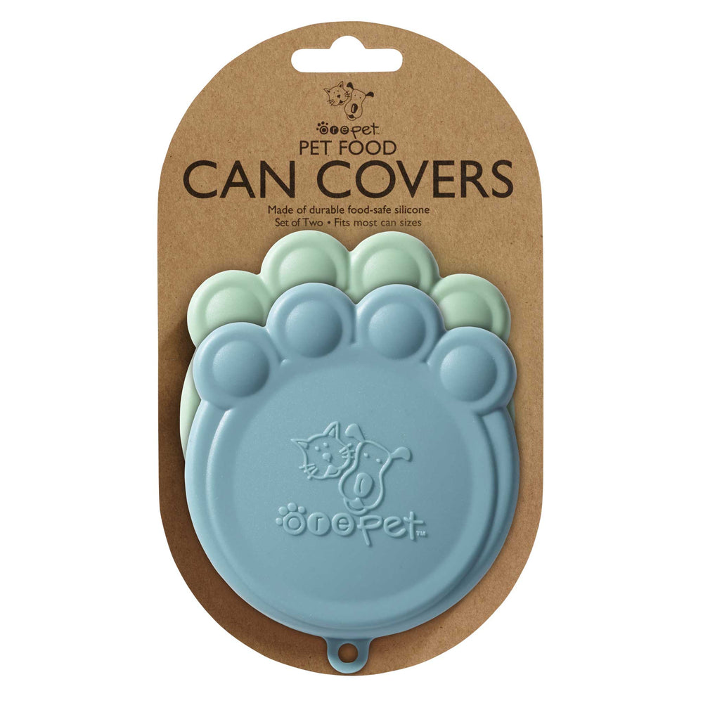 Ore Pet Can Cover, Jade/Dusty Blue, 2 Count