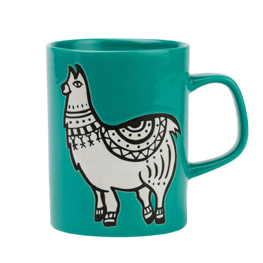 Cuppa Color Mug | Teal Llama