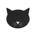 Pet Placemat | Recycled Rubber Black Cat Face