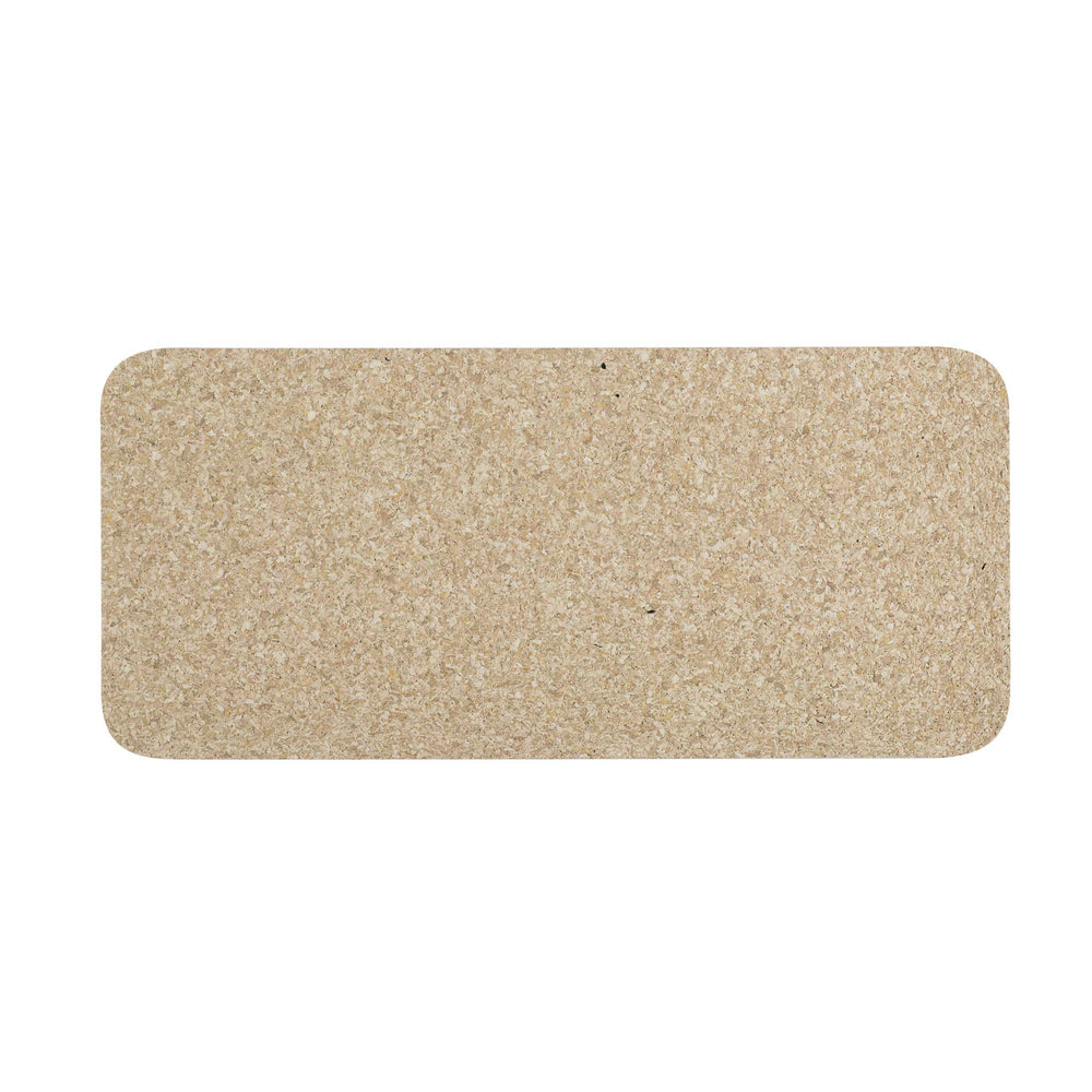 Pet Placemat | Recycled Rubber Skinny Rectangle Natural