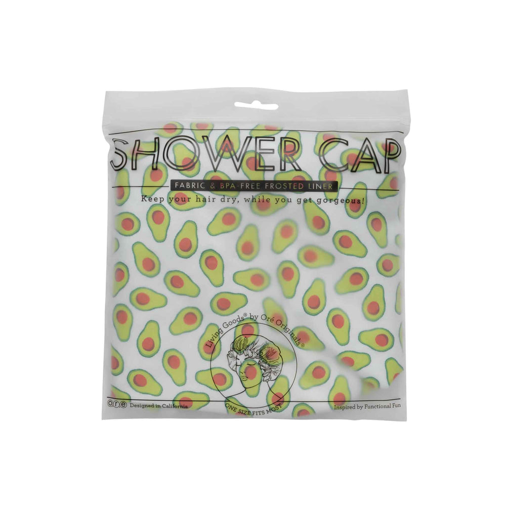 Fabric Shower Cap | Avocado