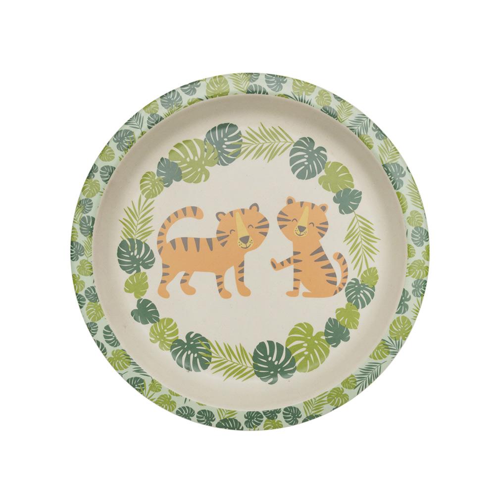 Bamboo Mini Plate | Tiger